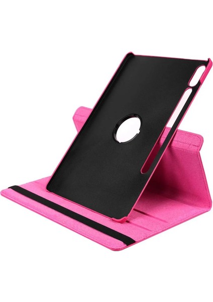 Galaxy Tab S9+ Plus 12.4" SM-X810 Kılıf 360° Dönebilen Standlı Kapaklı Tablet Kılıfı Uyku Modlu