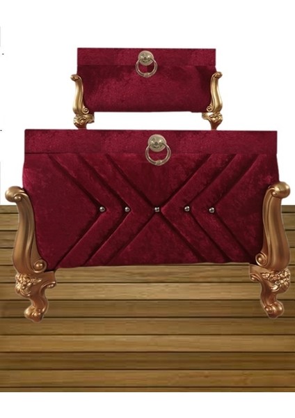 Sandığı Söz Nişan Bohça Gelin Damat Sandık 2'li 0603