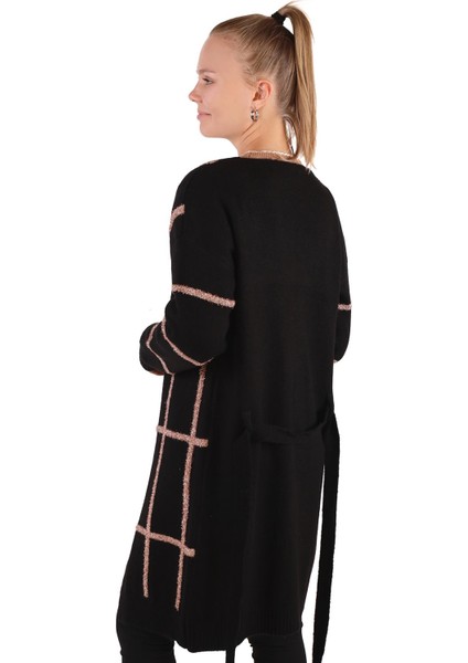 652 Sim Detay Yumoş Hırka Siyah fırsatları