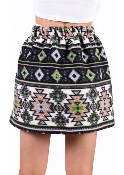 3027A Desenli Etek Siyah indirimleri