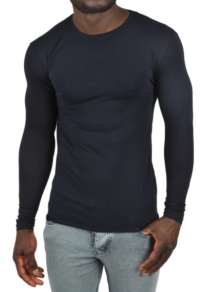 Uzun Kollu Sıfır Yaka Erkek Sweat 2300423 fiyatları