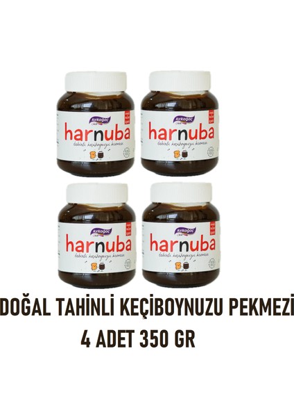 Harnuba Tahinli Keçiboynuzu Pekmezi 350 gr 4 Adet