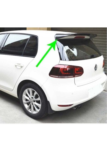 Volkswagen Golf 6 Spoiler Parlak Siyah