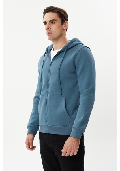 Esw 2889-Y Kapşonlu Fermuarlı Erkek Sweat Ceket fiyatları