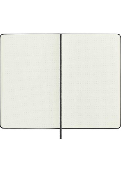 Sert Kapak Noktalı Defter L Boy 13X21 cm 192 Sayfa Siyah indirimleri