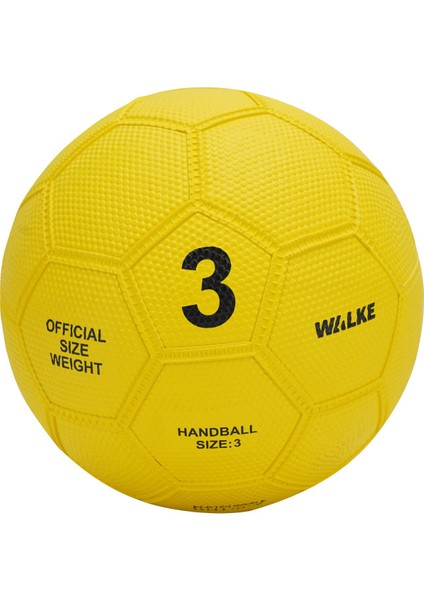 Premium 3 Numara Kauçuk Hentbol Topu Pompa Hediyeli