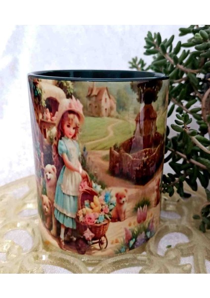 Patika Vintage Baskı Büyük Boy Kupa fiyatları