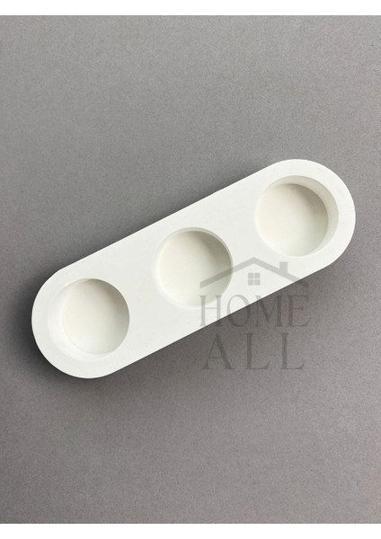 Tealight Mumluk 3 Delikli, Dekoratif Beton Mumluk, Modern ve Minimal Mumluk / Masaüstü Düzenleyici fiyatları