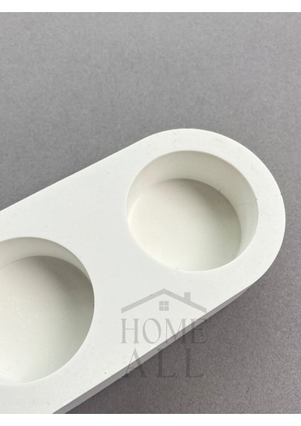 Tealight Mumluk 3 Delikli, Dekoratif Beton Mumluk, Modern ve Minimal Mumluk / Masaüstü Düzenleyici fırsatları