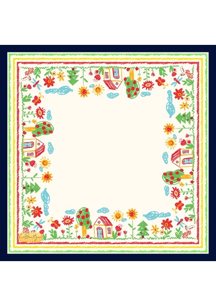 Çocuk EŞARP-Ç08-70X70