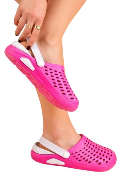 Unisex Comfort Eva Taban Terlik PEMBE - BEYAZ fiyatları