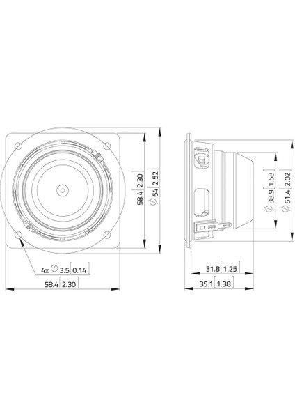 FSN020.71F 2" Full Range