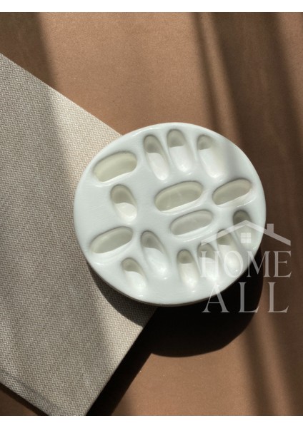 Beton Yüzük Tabağı, Modern ve Minimal Dekoratif Tabak, Dekoratif Beton Takı Standı modelleri