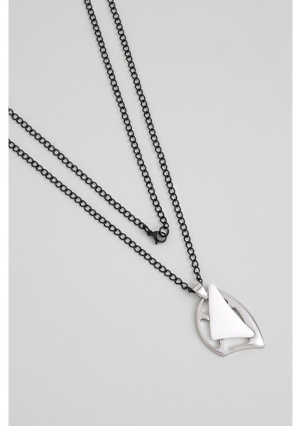 80 cm Çelik Erkek Kolye