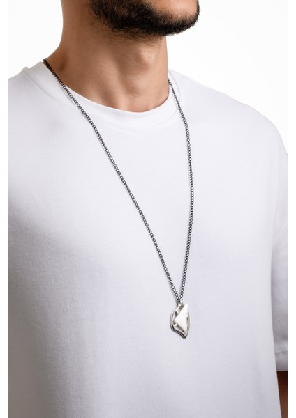 80 cm Çelik Erkek Kolye modelleri