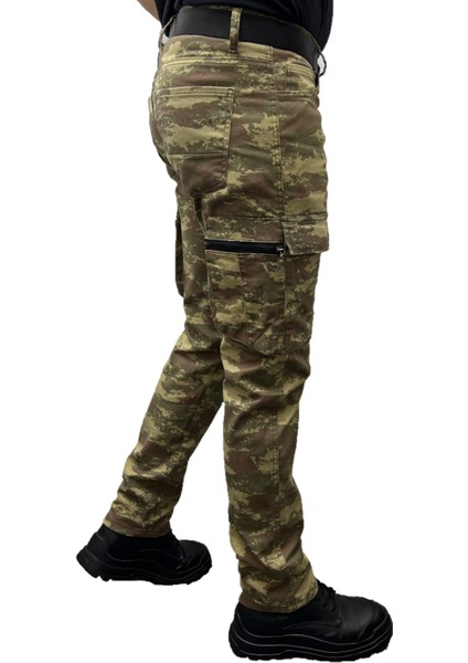 Erkek Kargo Pantolon Taktikal Cep Gabardin Likralı modelleri