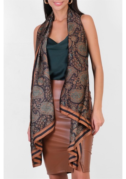 Coronato Desenli Şal SİYAH modelleri