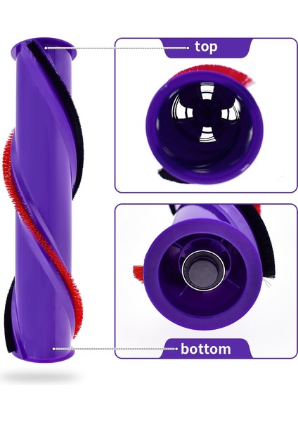 Dyson V11 El Akülü Doğrudan Tahrikli Elektrikli Süpürge Rulo Fırça Yedek Parçaları Için Yedek Kit (Yurt Dışından)