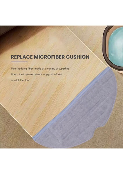 10 Adet Paspas Bezi Pedleri Yedek Xiaomi Roborock S7 T7S T7 Artı Elektrikli Süpürge Parçaları Mikrofiber Yumuşak Ped (Yurt Dışından)