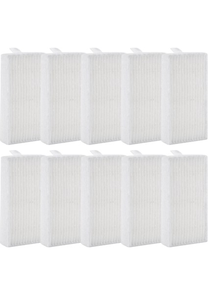 Ilıfe V3S V5 V5S V3S Pro Robotik Elektrikli Süpürge Için 10 Paket Premium Hepa Filtre (Yurt Dışından)