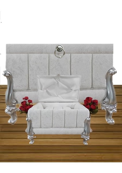Sandığı Söz Nişan Bohça Gelin Damat Sandık 2'li 0604 modelleri