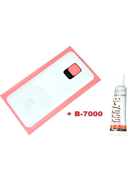 Xiaomi Redmi Note 9s Note 9 Pro Arka Kapak (CAM+B-7000) Beyaz