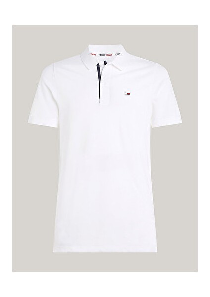 Tommy Hilfiger Erkek Tjm Slim Placket Polo T-Shirt