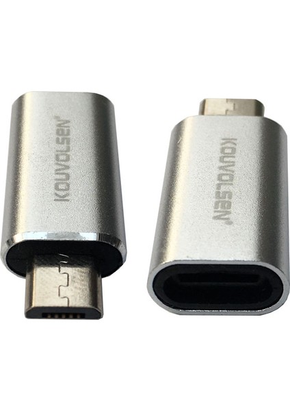 Lightnin 8 pin dişi to mikro usb erkek çevirici şarj adaptörü