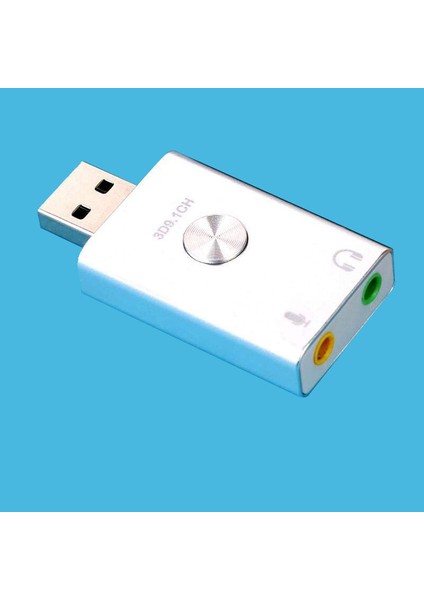 Usb harici ses kartı USB sanal 9.1 kanal usb ses kartı