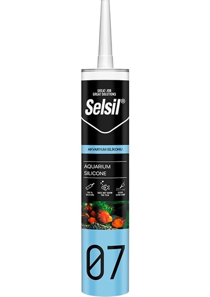Selsil 05 Mutfak ve Banyo Silikonu Şeffaf 280ML (3791)