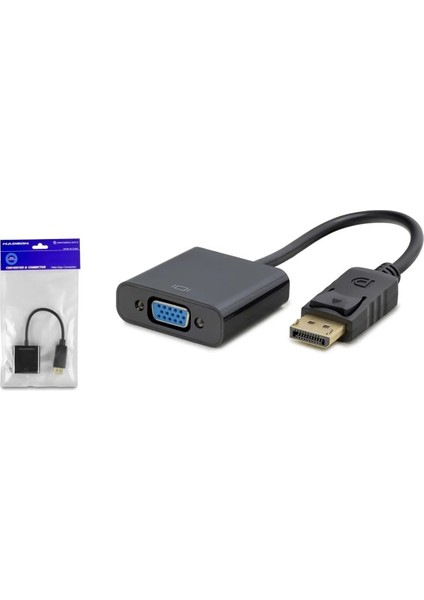 HDX7763 Dısplay (M) To VGA (F) Adaptör Siyah