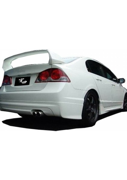 Honda Civic 2007-2011 Mugen Yüksek Spoiler Boyasız