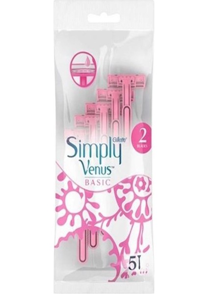 Gilette Venus Sımply2 Basıc 5li