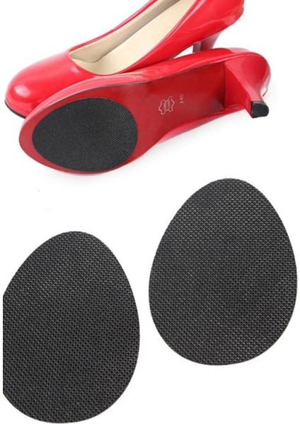 2 Li Topuklu Ayakkabı Altına Yapışan Kaydırmaz Kauçuk Ped Düşme Önleyici Tabanlık
