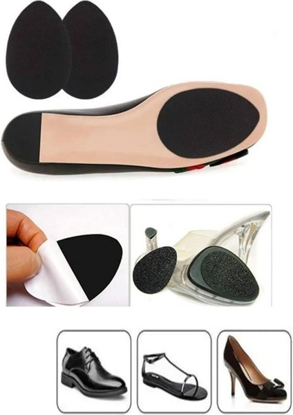 2 Li Topuklu Ayakkabı Altına Yapışan Kaydırmaz Kauçuk Ped Düşme Önleyici Tabanlık indirimleri