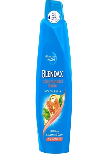 Blendax 500ML Şampuan Badem Yağı Özlü