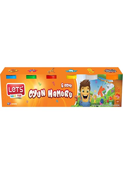 Lets L 8450 Oyun Hamuru 690 gr 6 Lı