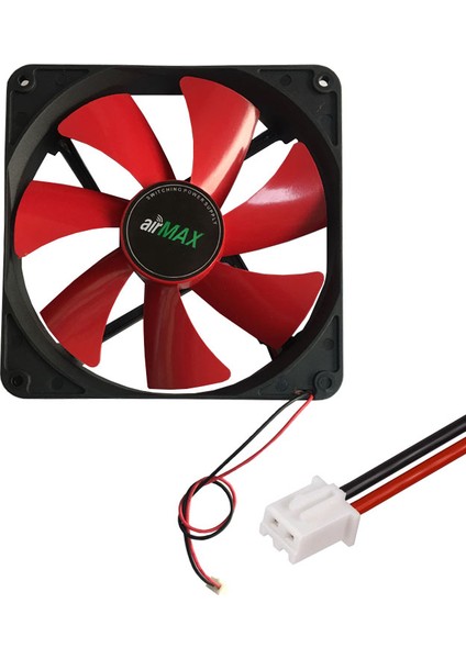 12 volt 14 cm 2 pin li soğutucu fan pc kasa içi 12v fan