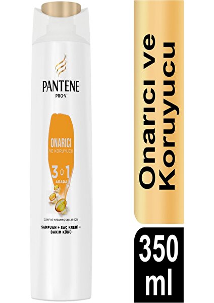 Pantene Şampuan 350ML_3IN1 Arada Onarıcı Koruyucu 476901