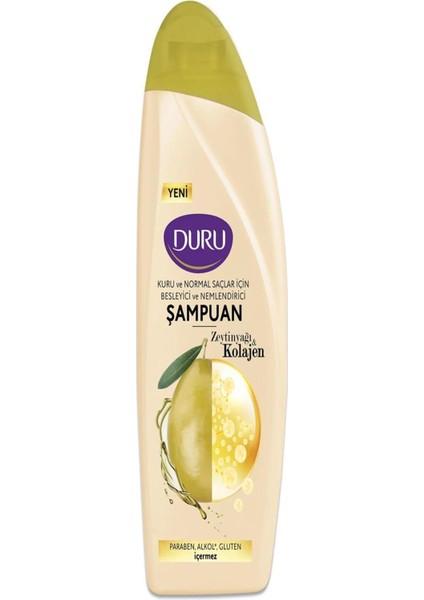 500 ml Şampuan Zeytinyağı Kolajen