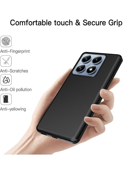 Xiaomi 14T Pro Düşme Önleyici Yumuşak Tpu Mat Telefon Kapağı (Yurt Dışından) modelleri