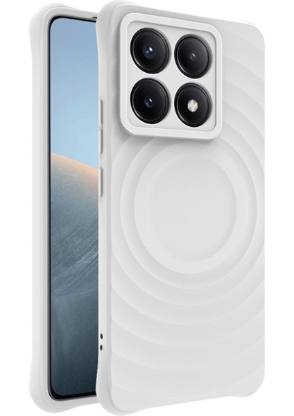 Xiaomi 14T Pro Su Damlası Dokusu Kaymaz Mat Tpu Kapak (Yurt Dışından)
