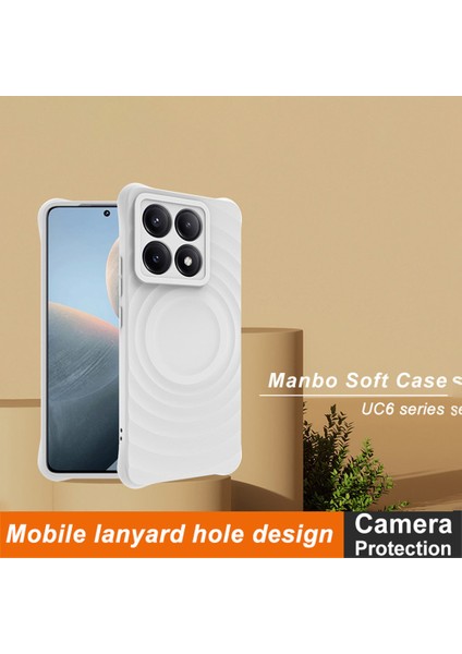 Xiaomi 14T Pro Su Damlası Dokusu Kaymaz Mat Tpu Kapak (Yurt Dışından) modelleri
