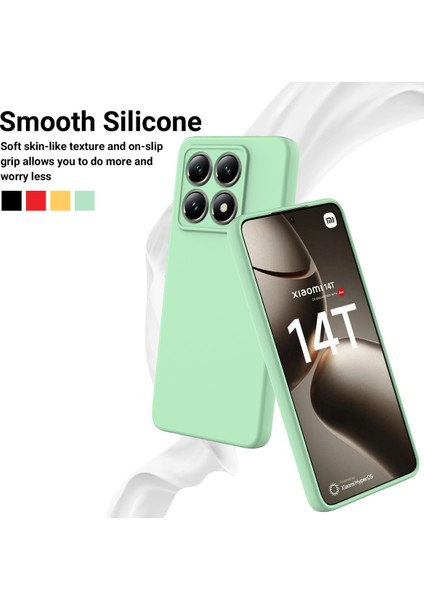 Xiaomi 14T El Kayışı ile Sıvı Silikon Çizilmez Telefon Kılıfı (Yurt Dışından) modelleri