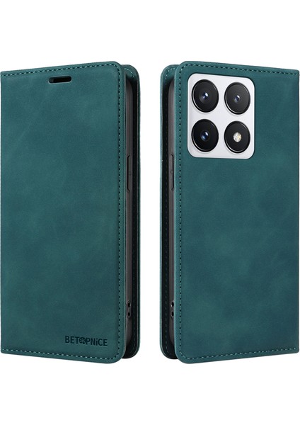 Xiaomi 14T Pro Standlı Cüzdan Deri Telefon Kılıfı (Yurt Dışından)
