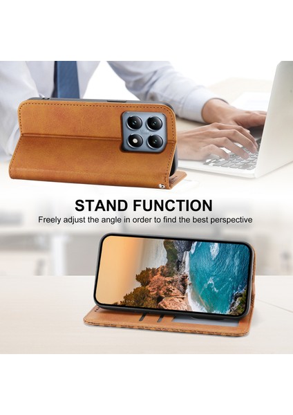 Xiaomi 14T Pro Cüzdanlı Buzağı Dokulu Pu Deri Telefon Kılıfı (Yurt Dışından) modelleri