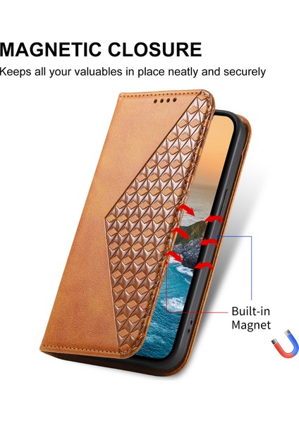 Xiaomi 14T Pro Cüzdanlı Buzağı Dokulu Pu Deri Telefon Kılıfı (Yurt Dışından) indirimleri