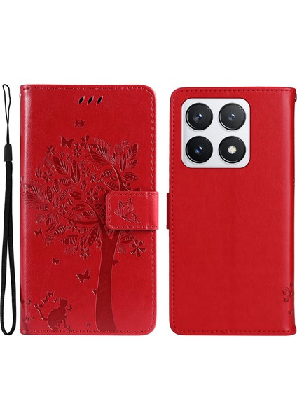 Xiaomi 14T Pro Flip Deri Telefon Kılıfı (Yurt Dışından)