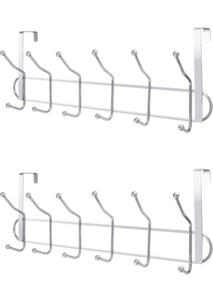 2 Adet Kapı Arkası 12'li Metal Askı fiyatları