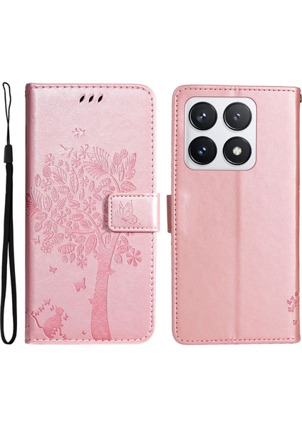 Xiaomi 14T Pro Flip Deri Telefon Kılıfı (Yurt Dışından)